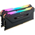 Pikkukuva 1 / 2: RAM-muisti - CORSAIR - Vengeance RGB Pro DDR4 - 16 Gt 2x8 Gt DIMM - 3600 MHz - CL18 - 1.35 V - Musta (CMW16GX4M2D3600C)