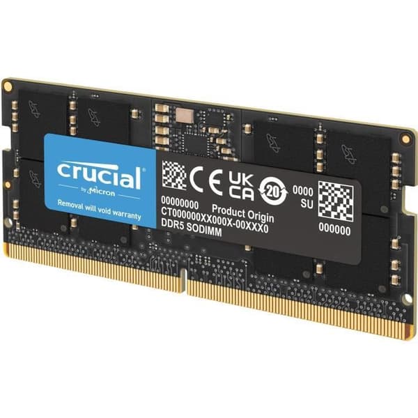 Crucial DDR5 RAM-minne - 64 GB - 5600 MT/s - CL46 - SODIMM