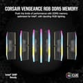 Miniatyrbild 2 av 2: RAM DDR5 - CORSAIR - Vengeance RGB - 16 GB - 5600 MHz - CL40 - Dynamisk RGB-belysning