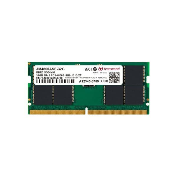 Transcend 32GB JM DDR5 4800 So-DIMM 2Rx8