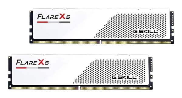 G.Skill F5-6000J3036F24GX2-FX5W muistimoduuli 48 Gt 2 x 24 Gt DDR5 6000 MHz