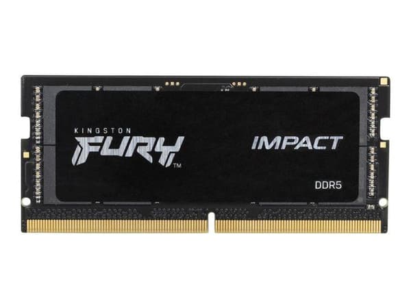 Minnesmodul - Kingston - Kingston FURY Impact - DDR5 - 32 GB - SO DIMM 262 stift - 5600 MHz