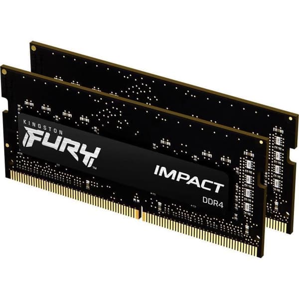 KINGSTON - Fury Impact - Minne - 32 GB (2 x 16 GB) - DDR4 - 3200 MHz CL20