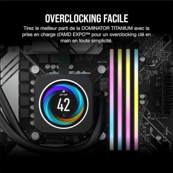RAM-minne Corsair 64 GB DDR5 SDRAM DDR5 6000 MHz cl30