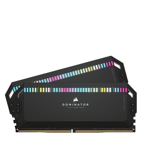 CORSAIR Dominator PLATINUM RGB - 32GB 2x16GB - DDR5 5200MHz - CAS40 - Svart (CMT32GX5M2B5200C40)