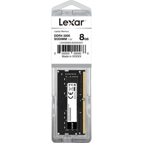 RAM-minne - LEXAR - DRAM - 8 GB - (LD4AS008GB3200GSST)