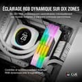Pikkukuva 4 / 6: Corsair Vengeance RGB DDR5 32 Gt (2 x 16 Gt) 6000 MHz CL36 - Valkoinen - Kaksikanavainen pakkaus 2 RGB DDR5 PC5-48000 RAM-liuskaa -