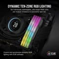 Miniatyrbillede 4 af 5: RAM-hukommelse - CORSAIR - Vengeance RGB DDR5 RAM 32GB (2x16GB) 6000MHz CL36 AMD Expo Kompatibel iCUE - Grå (CMH32GX5M2E6000Z36)