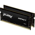 Miniatyrbild 1 av 4: Kingston FURY Impact 16GB (2 x 8GB) DDR4 3200MHz CL20-minne