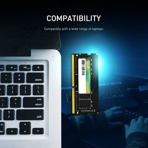 RAM-minne DDR4 - Silicon Power - 8GB 2400MT/s - CL17 SODIMM - SP008GBSFU240X02