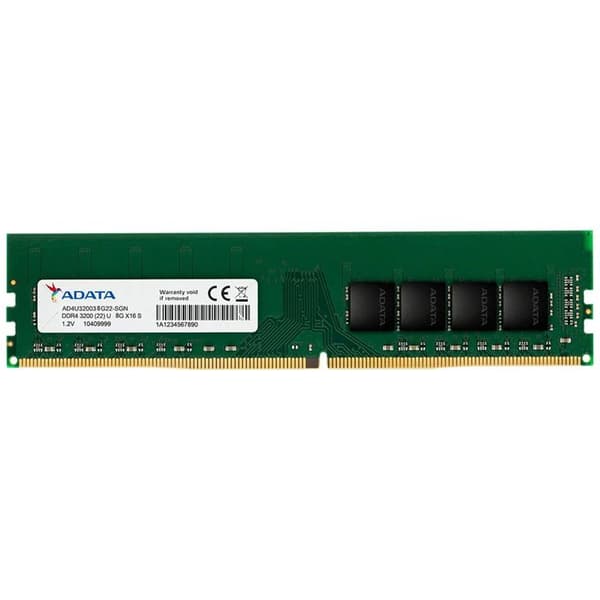 ADATA DDR4 minnesmodul - 8 GB - 3200 MHz - Latency 22