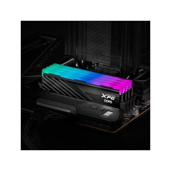 32GB (2x16GB) DIMM DDR5-minnessats Adata XPG Lancer Blade RGB PC5-48000 (6000 MHz) (svart)