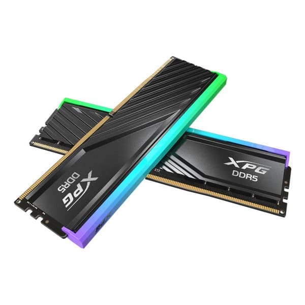 32GB (2x16GB) DIMM DDR5-minnessats Adata XPG Lancer Blade RGB PC5-48000 (6000 MHz) (svart)