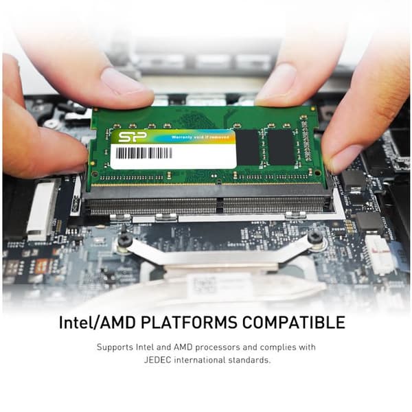 RAM-minne DDR4 - Silicon Power - 32GB 3200MT/s - SODIMM CL22 - SP032GBSFU320X02