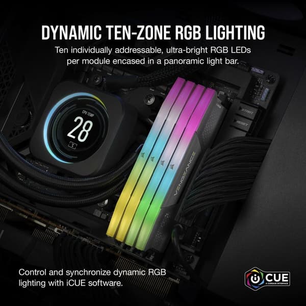 RAM-minne Corsair 32 GB DDR5 5600 MHz