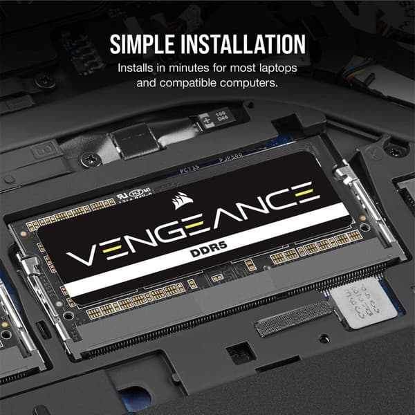 RAM-muisti Corsair 32 GB DDR5 SDRAM DDR5 4800 MHz CL40