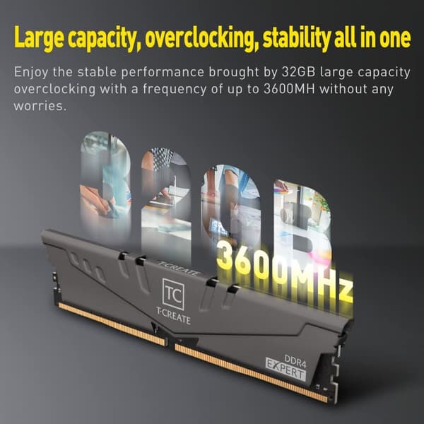 RAM-Minne Team Group TTCED432G3200HC16FDC01 32 GB DDR4 3200 MHz CL16