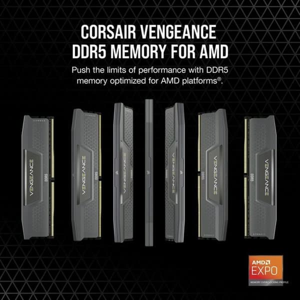 RAM-Minne Corsair 64 GB DDR5 SDRAM DDR5 6000 MHz cl30