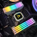 Miniatyrbild 3 av 3: Corsair Vengeance CMW32GX4M4C3600C18W DDR4 RAM - 32 GB (4 x 8 GB) - 3600 MHz - Vit