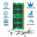 Miniatyrbild 3 av 4: Motoeagle DDR2 667MHz PC2 5300S 2GB SODIMM RAM, DDR2 667 2GB 2Rx8 PC2 5300S 200-stifts CL5 Bärbar datorminne