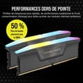Miniatyrbild 3 av 3: RAM-minne - CORSAIR - Vengeance RGB DDR5 RAM 64GB (2x32GB) 6000MHz CL30 AMD Expo iCUE-kompatibel - Grå (CMH64GX5M2B6000Z30)