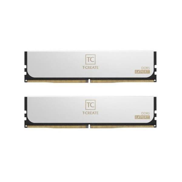 Team Group T-Create Expert DDR5 6400MHz 32GB 2x16GB CL32 Dual AMD EXPO och Intel XMP Vit