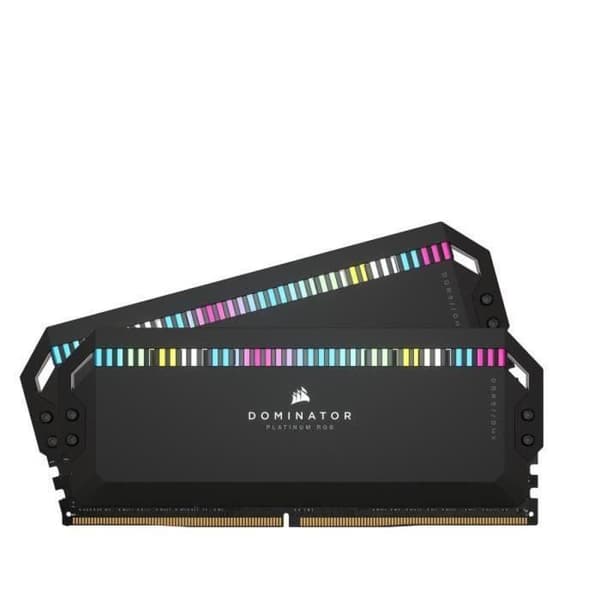 CORSAIR Dominator Platinum Rgb 32GB 2x16GB - DDR5 5600MHz - CAS36 - Svart (CMT32GX5M2B5600C36)
