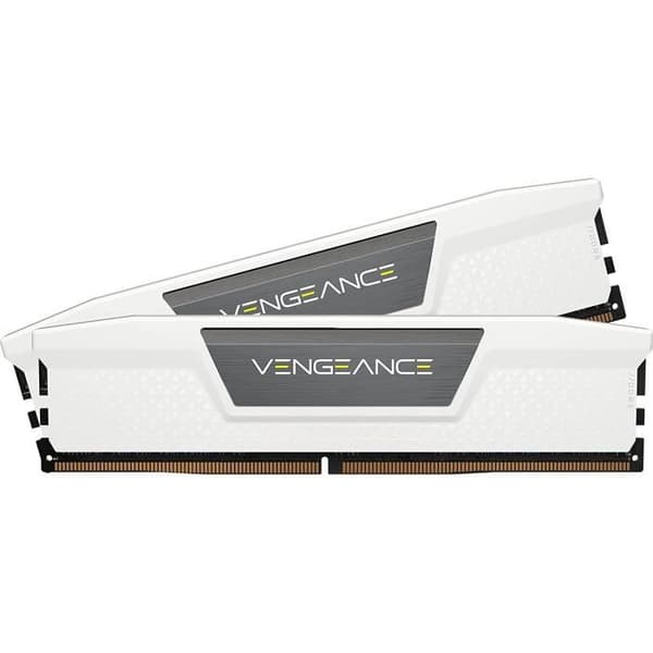 RAM-minne - CORSAIR - Vengeance DDR5 - 32GB 2x16GB DIMM - 5600 MHz - 1,25V - Vit (CMK32GX5M2B5600C36W)