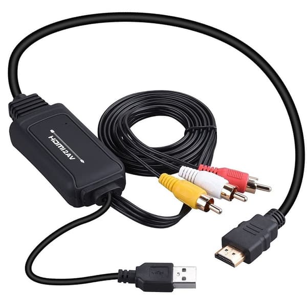 HDMI til AV/RCA-konverter