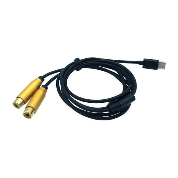 Adapterkabel - USB-C til 2x RCA