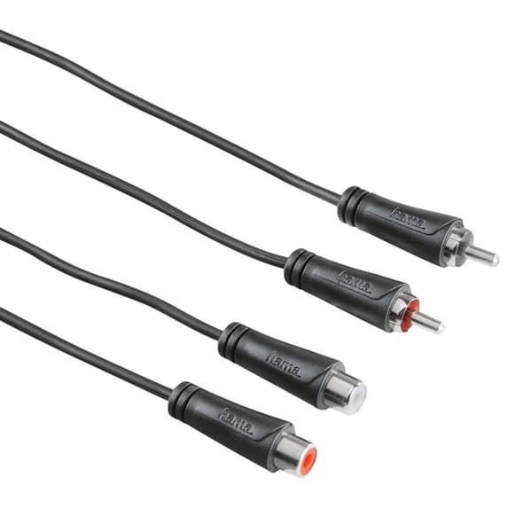 HAMA Audio Forlængerkabel 2 Phono-2 Phono 1,5m ST