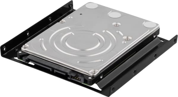 Mounting frame to be able to mount a 2.5 "hard drive in a 3.