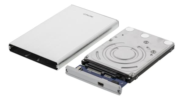 External cabinet for 1x 2.5" SATA hard drive, SATA 6Gbit/s