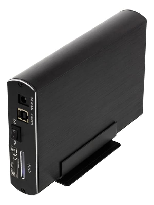 External cabinet for 1x 3.5" SATA 6 Gb/s HDD, USB 5 Gbit/s