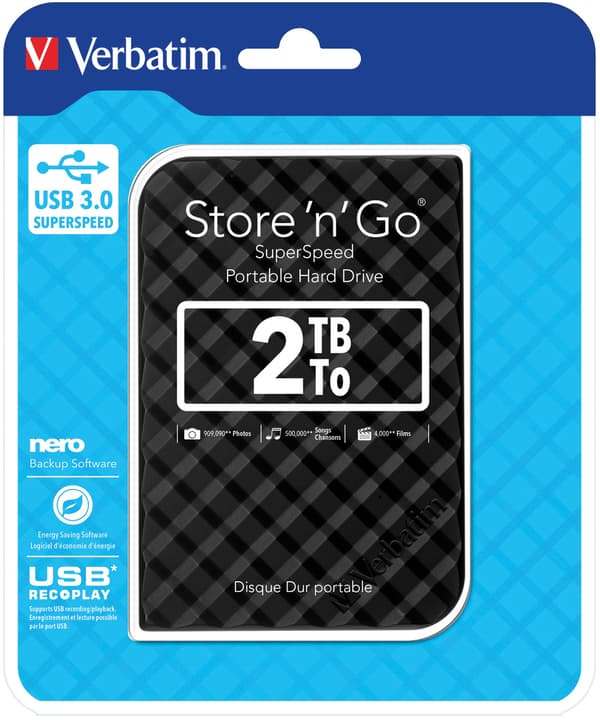 Store n Go 2.5" U3 2TB black