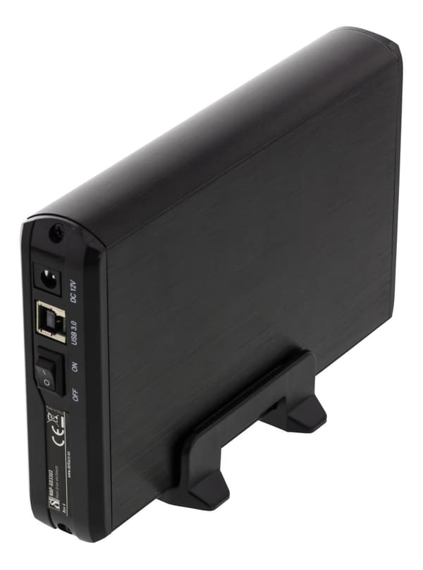 External cabinet for 1x 3.5" SATA hard drive, SATA 6Gb/s