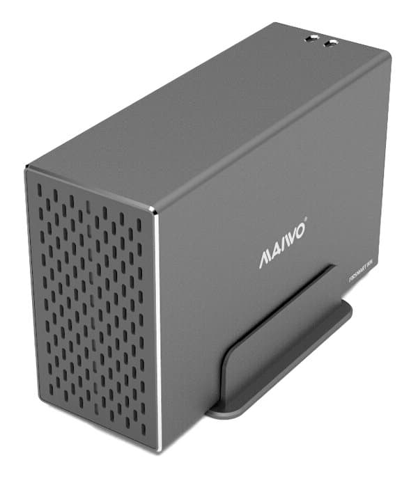 External HDD enclosure, USB 3.0, 3.5" HDD, USB-A, black