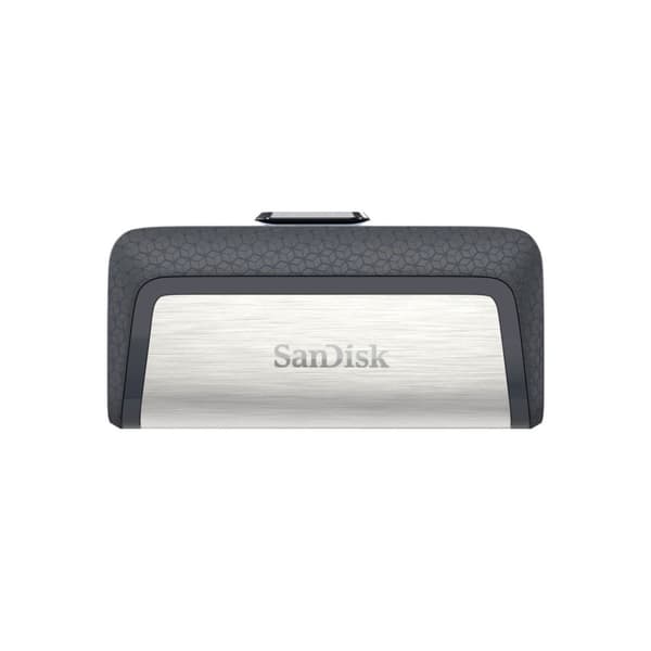 SanDisk USB-minne 3.1 Ultra Dual 128 GB Typ C Svart, Silver