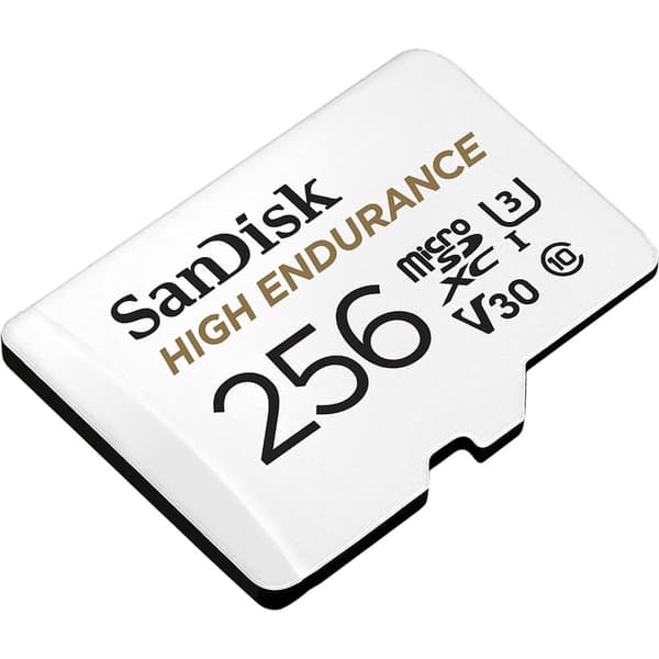SanDisk MicroSDXC 256 GB High Endurance Inkl. Adapter