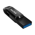 Miniatyrbild 1 av 8: SanDisk USB Dual Drive Go Ultra 256GB, USB-C / USB 3.1