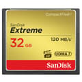 Miniatyrbild 1 av 3: SanDisk CF Extreme 32 GB Minneskort
