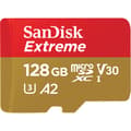 Miniatyrbild 2 av 6: SanDisk MicroSDXC Extreme 128 GB Inkl. Adapter