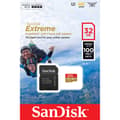 Miniatyrbild 2 av 2: SanDisk MicroSDXC Extreme 32 GB 100MB/s Inkl. Adapter