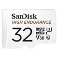Miniatyrbild 4 av 6: SanDisk MicroSDHC 32 GB High Endurance med adapter