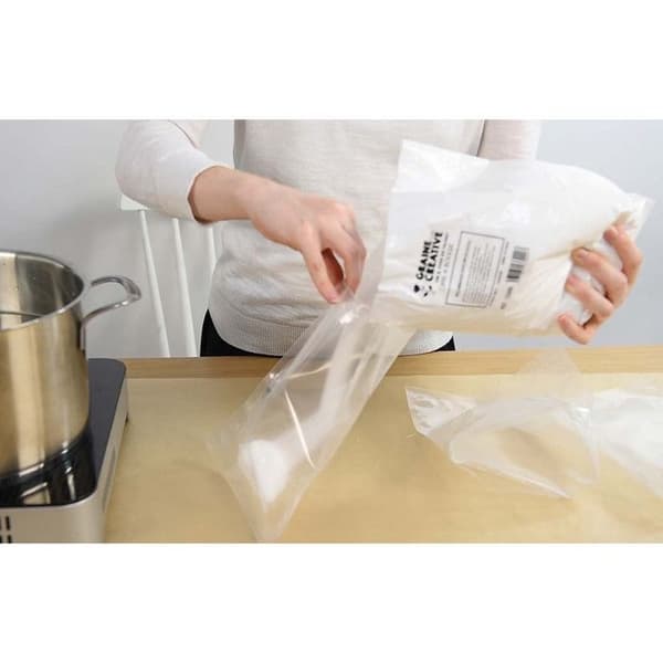 Vaxljuslinser - DTM - Vit - Paraffin - Stearin - 1000 g