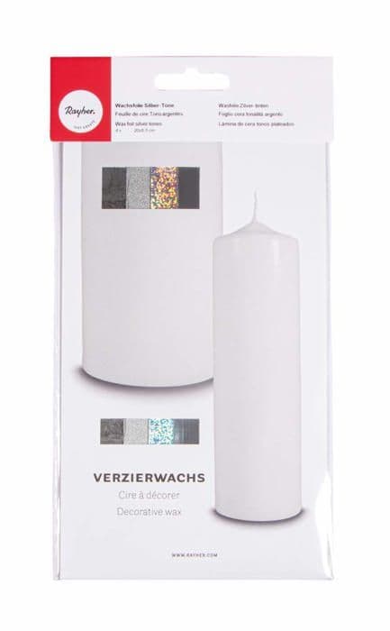 Vax för ljus - modelleringsljus - kristallgel - vaxark - vaxlins - paraffin Rayher hobby - 31439000