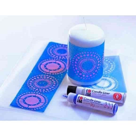 Vaxlim - Marabu - Ljustillbehör - 25 ml - Limma ljusen - Blandet