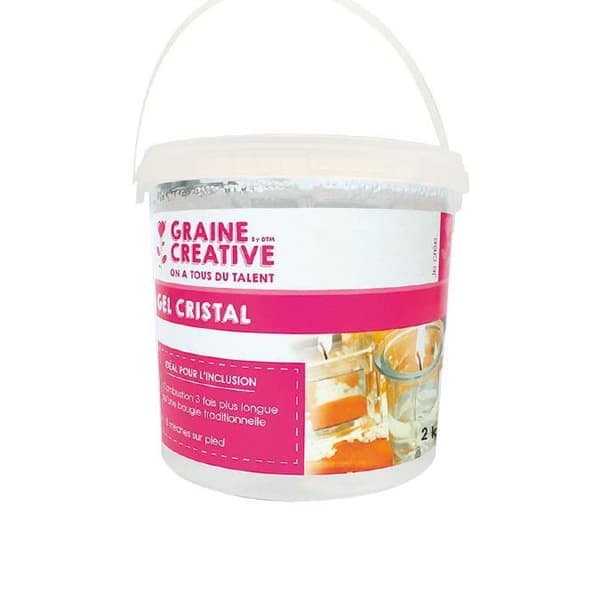 Cristal färglös ljusgelé 2 kg