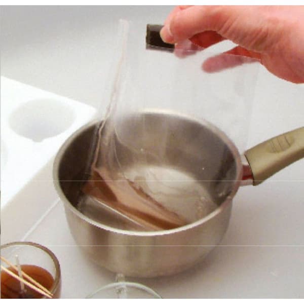 Sachet för vattenbad - DTM - 6 sachet - 500g blandning för ljus - Blandet