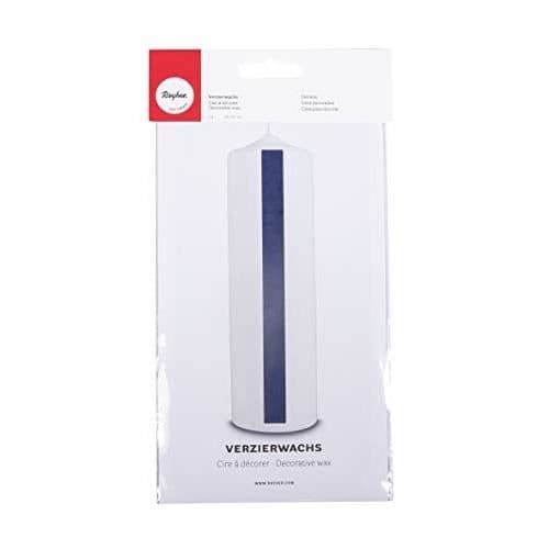 Cervelat Cera - RAYHER - 3103710 - Paket med 2 - 20x10 cm - Blå färg